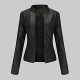 Romina | Chaqueta de Cuero Casual