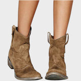 Mafalda | Botas de Cowboy de Gamuza